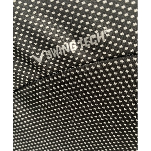 Golf Polo Shirt Callaway Opti Dri Performance Black Shirt Size Medium Mens - Picture 3 of 6